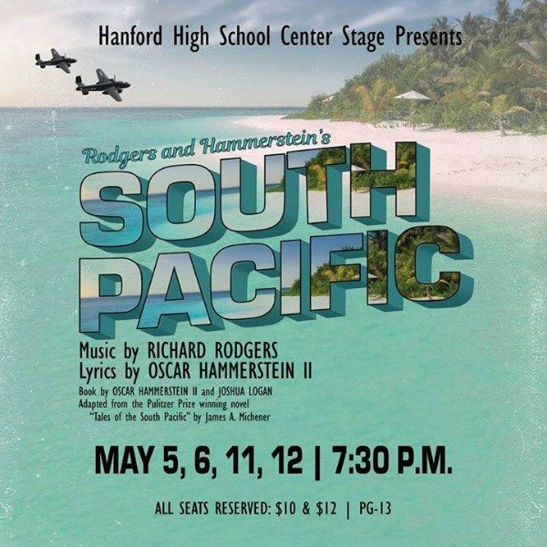 south pacific poster